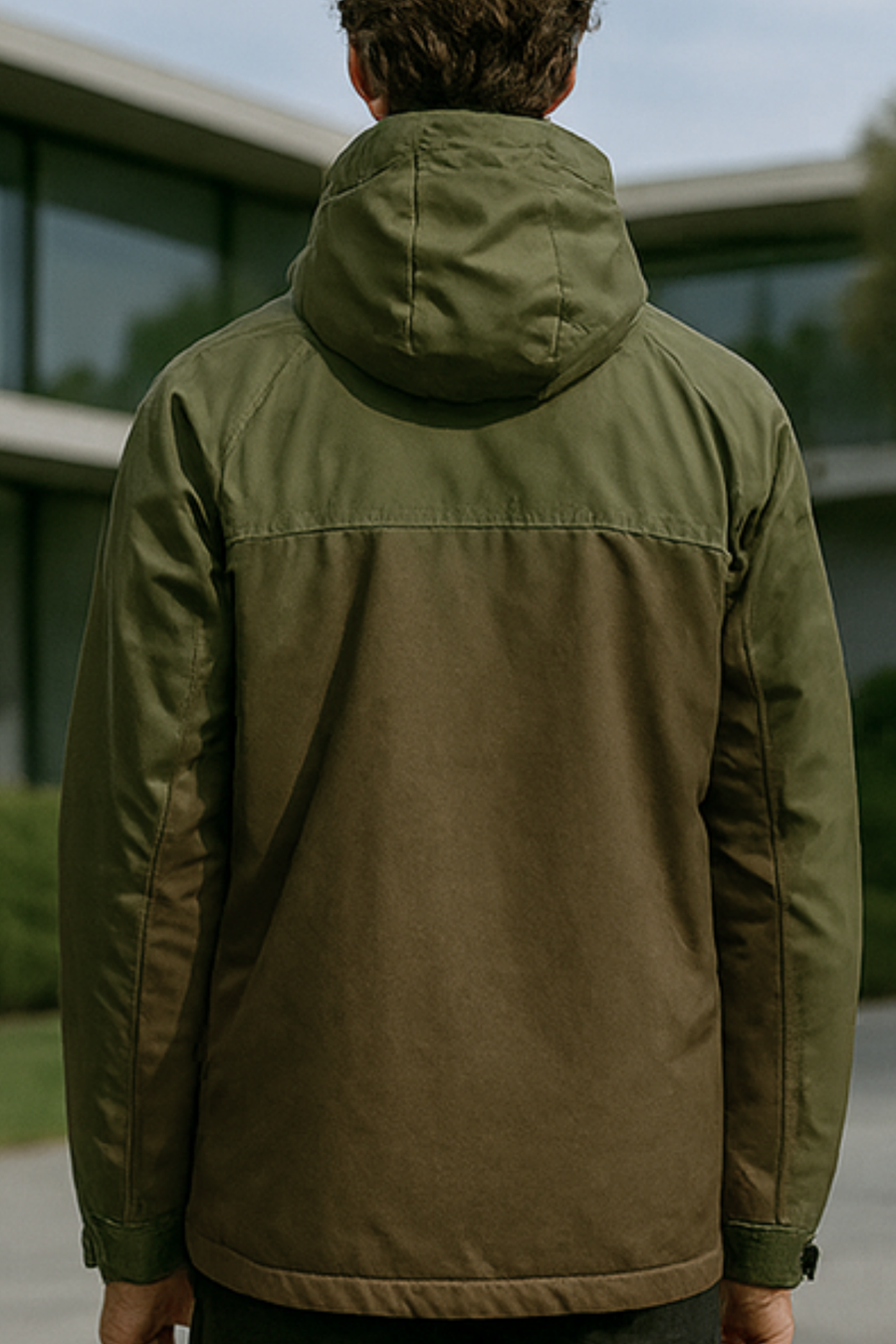 Raphael Silvano Color-Block Jacket