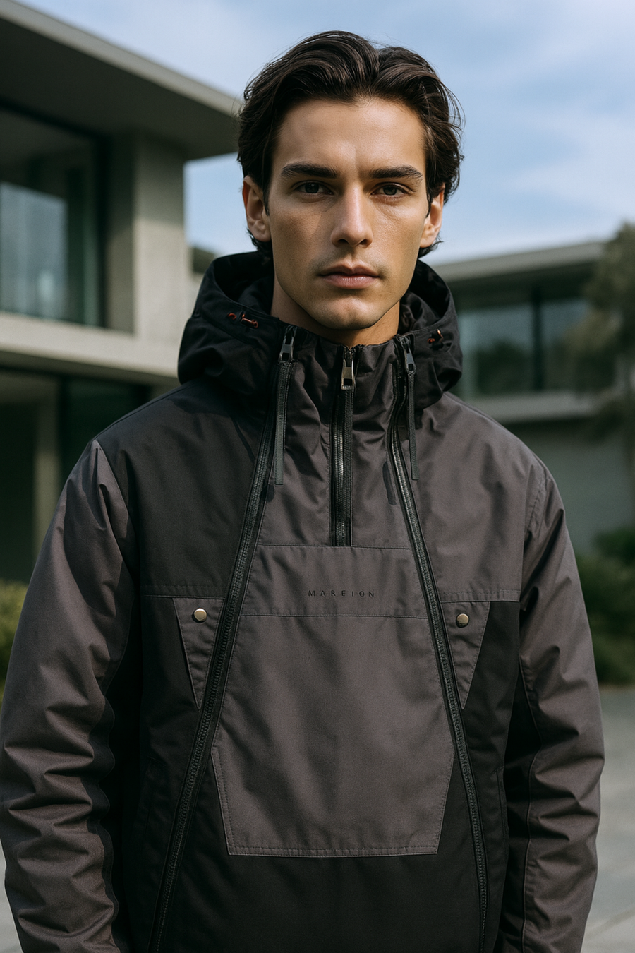 Raphael Silvano Color-Block Jacket