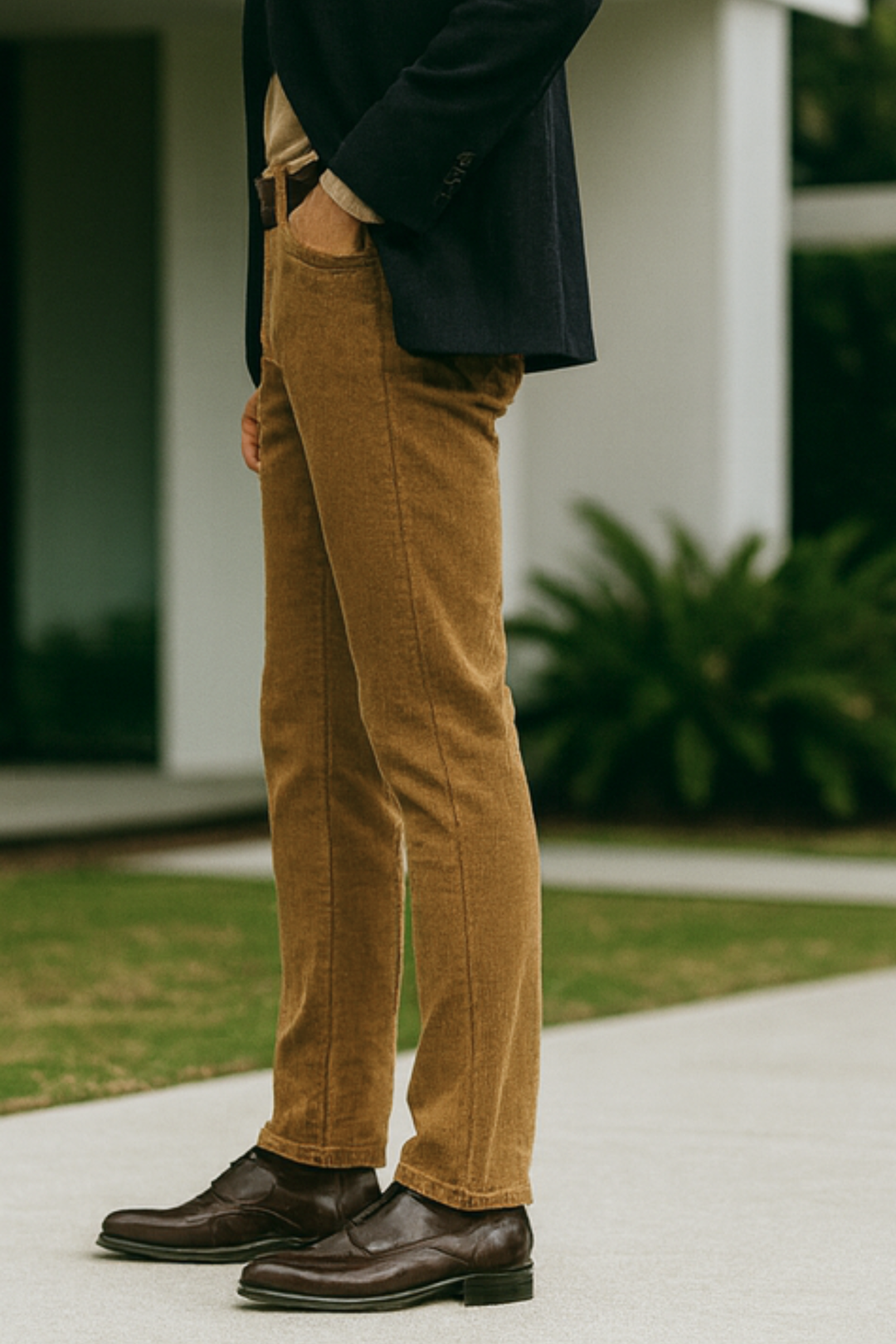 Sanz | Cord-Anzughose