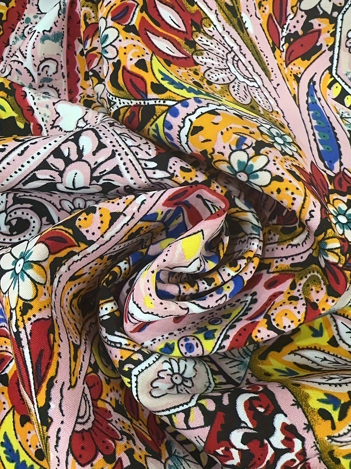 Hazel – Paisley-Print Halterkleid