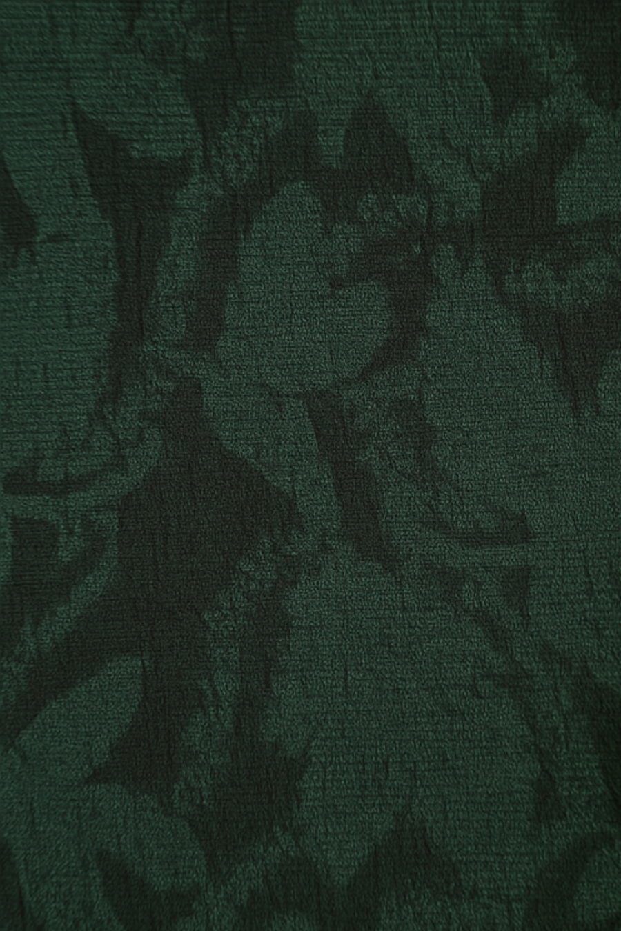 Kayla Leaf-Print Maxi Dress in Green
