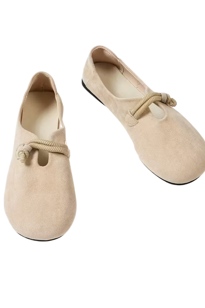 Marjorie Bequeme Slip-On Schuhe - Beige