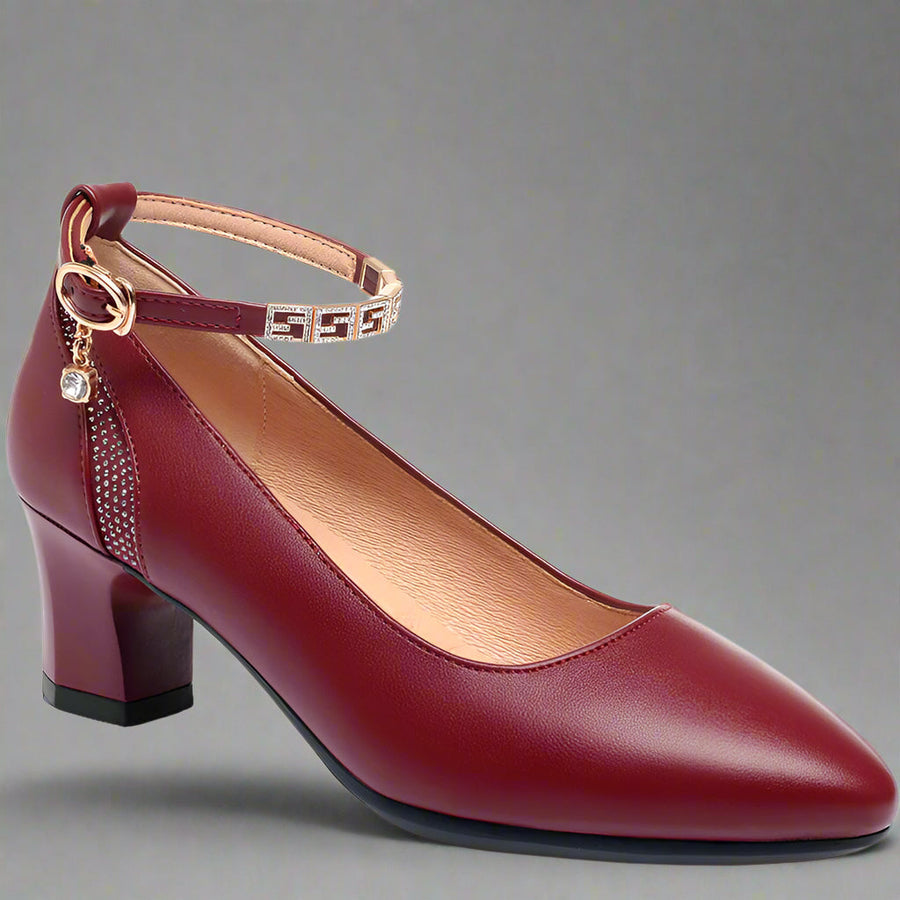 Iselin Premium Patent Dressy Office-Ready All-Day Pumps