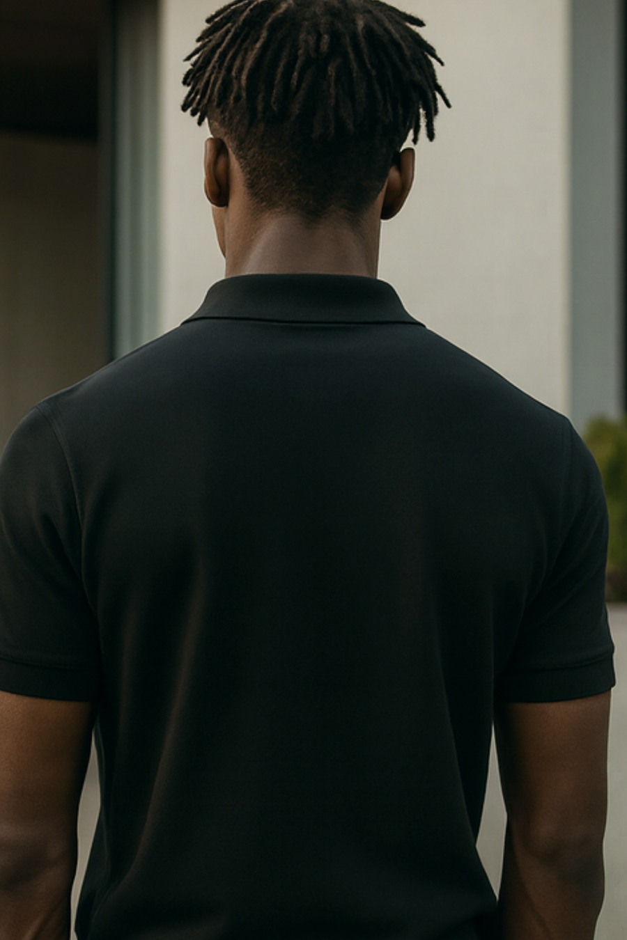 Jace Classic Collared Men's Polo Shirt Versatile Top