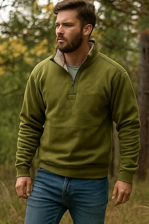 Piolo Fleece-Hemd -  Grün