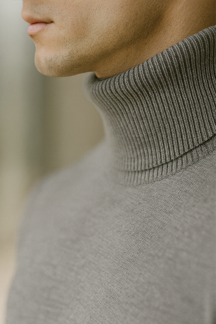 Enzo | Strick-Rollkragenpullover
