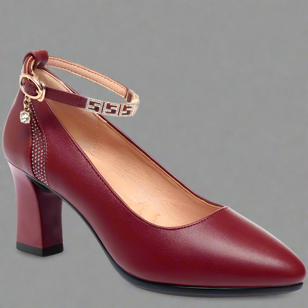 Iselin™ | Pumps aus Premium-Lackleder für Ihren Bürostil