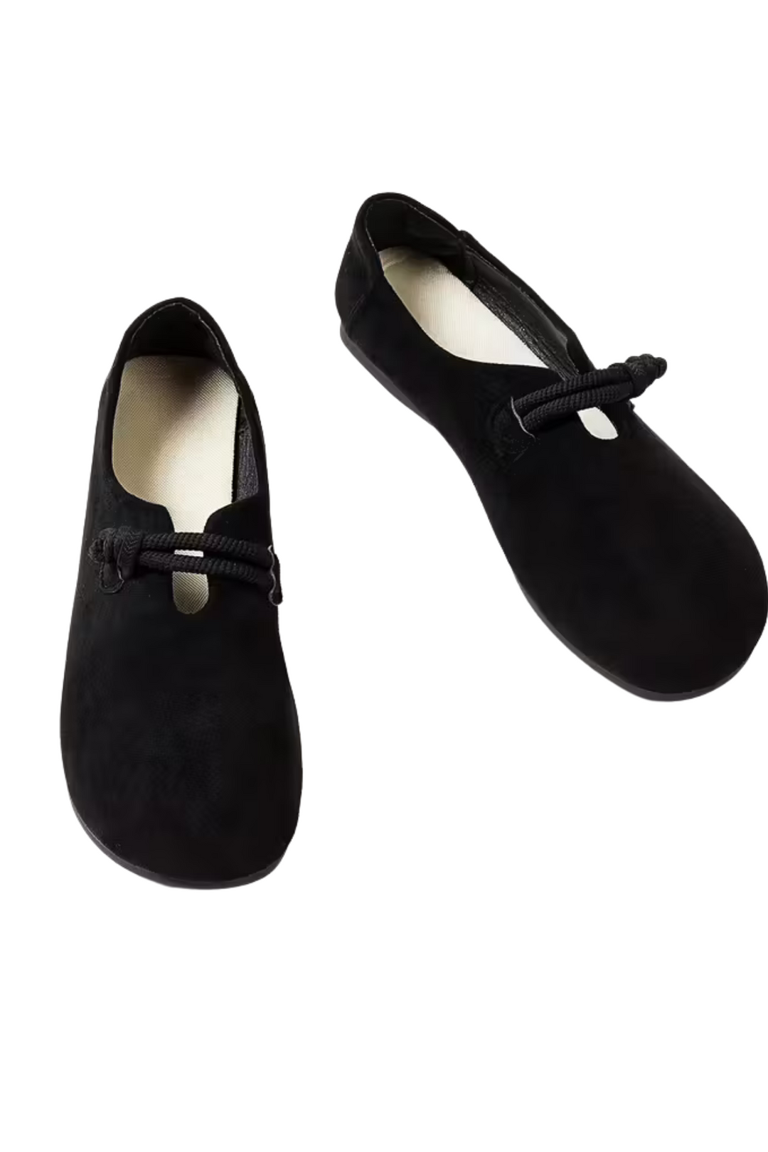 Marjorie Bequeme Slip-On Schuhe - Schwarz