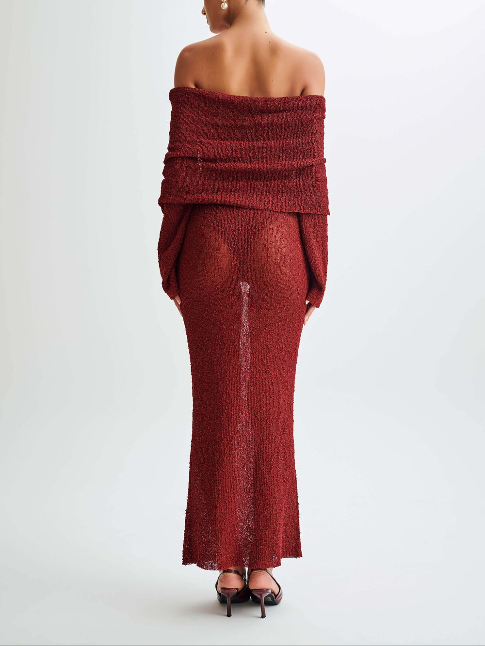 Kenvira | Schulterfreies Kleid