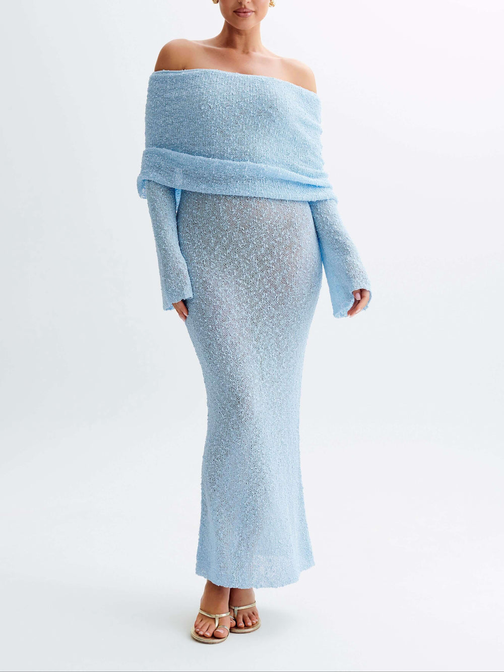 Kenvira | Schulterfreies Kleid