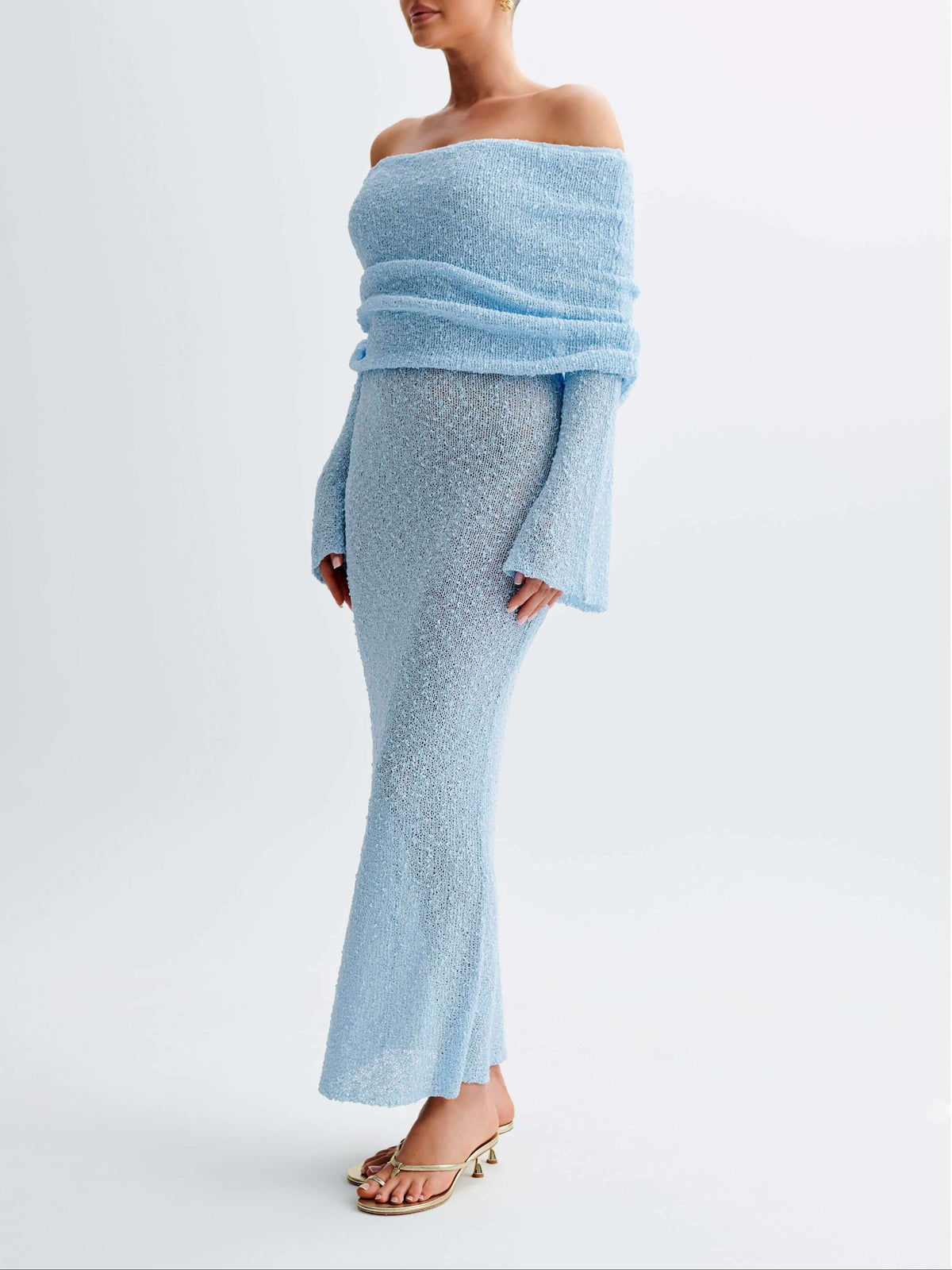 Kenvira™ | Schulterfreies Kleid