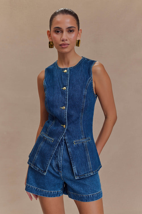 Sorvella | Stylisches Denim-Set