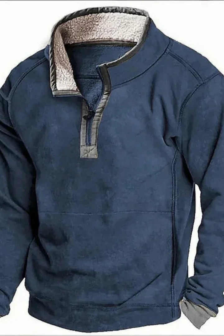 Piolo Fleece-Hemd - Blau