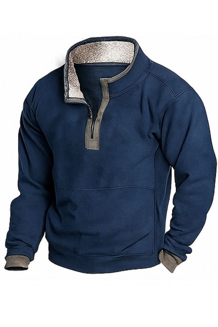 Piolo Fleece-Hemd - Blau