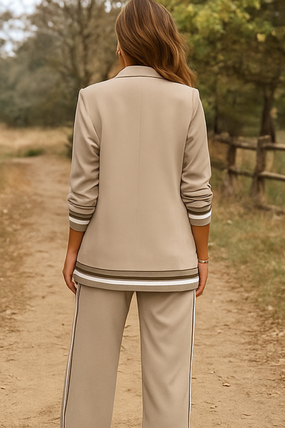 Nessa Lounge Set - Beige