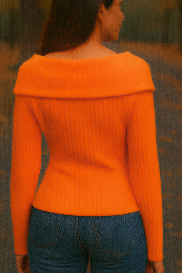Elizah Pullover - Orange