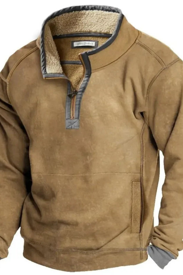 Piolo Fleece-Hemd - Braun