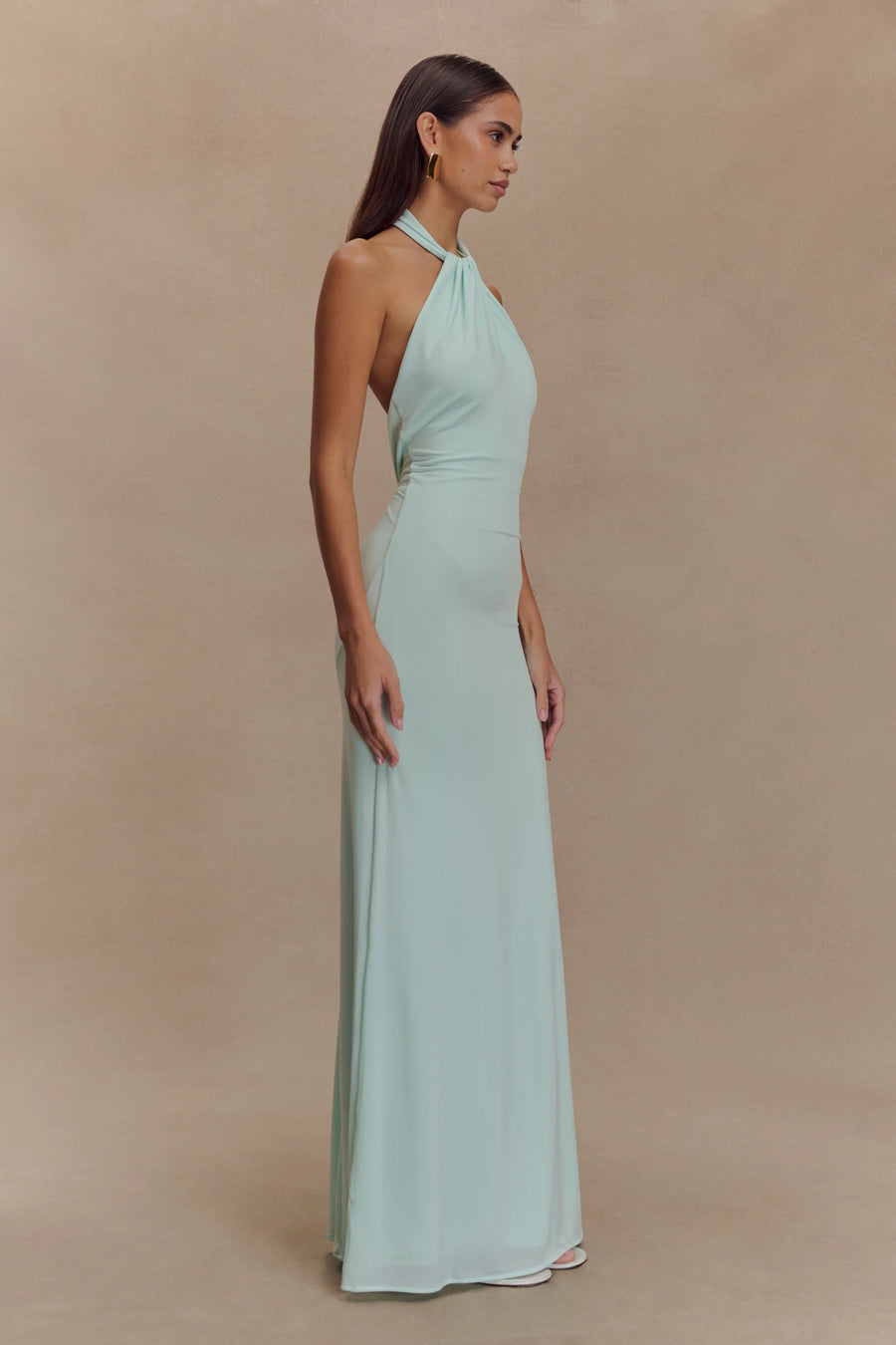 Jianna Neckholder Midi Dress