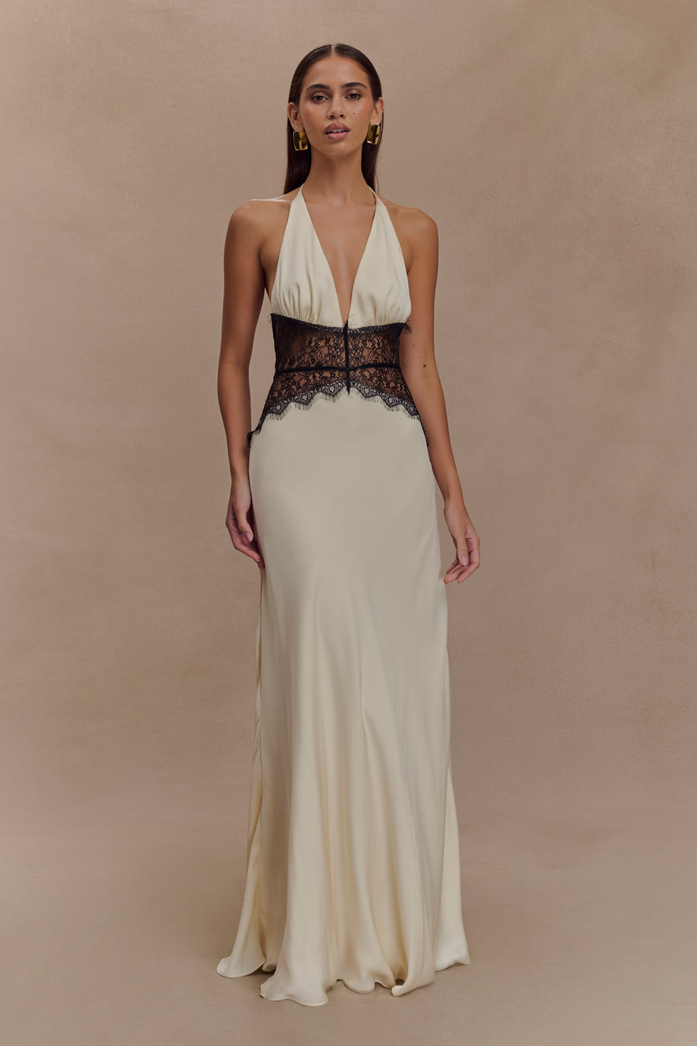 Elaine | Elegantes Spitzen-Maxikleid