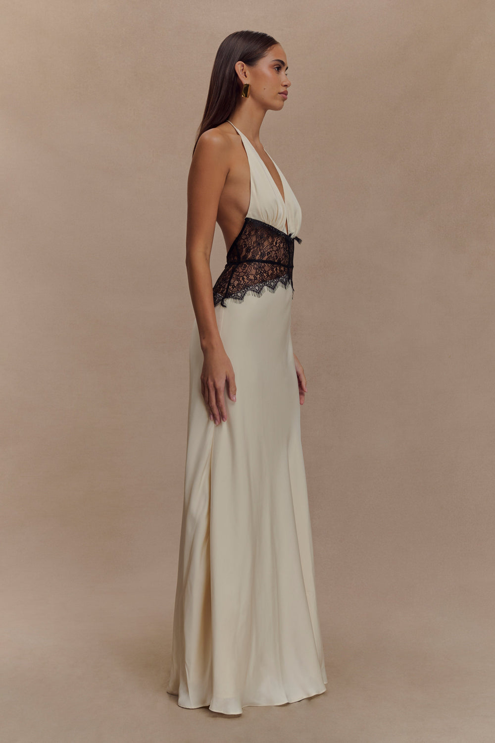 Elaine | Elegantes Spitzen-Maxikleid