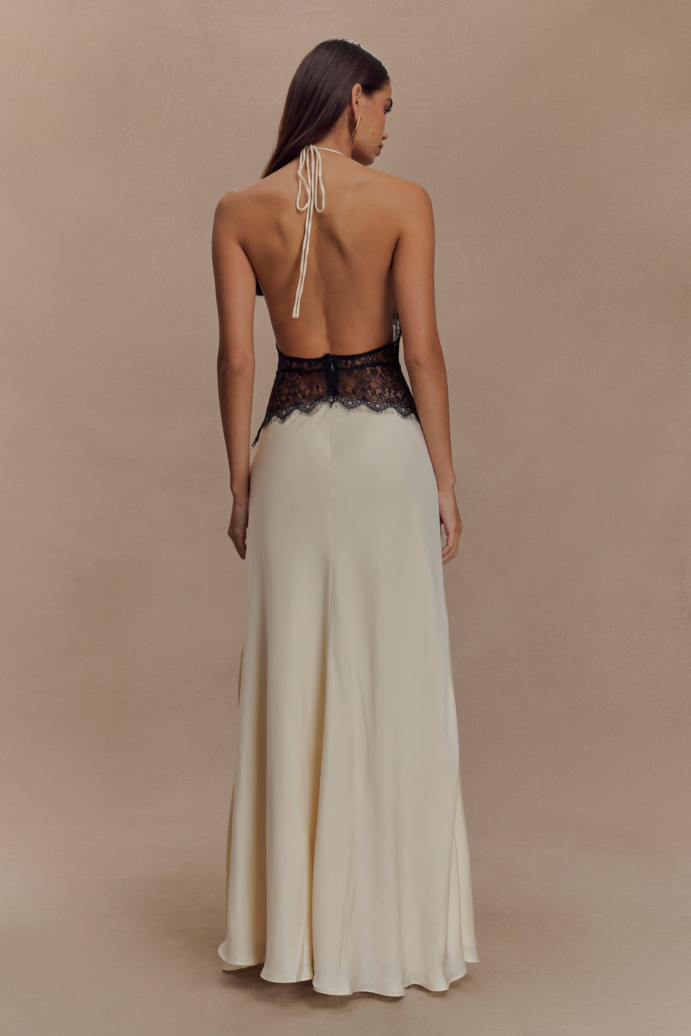 Tavira | Maxikleid mit seidigem Glanz
