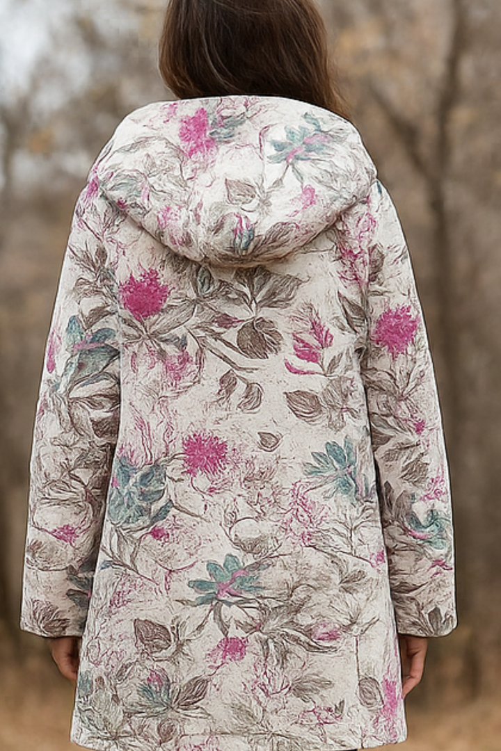 Lamelia Jacke mit Fleecefutter - Rosa