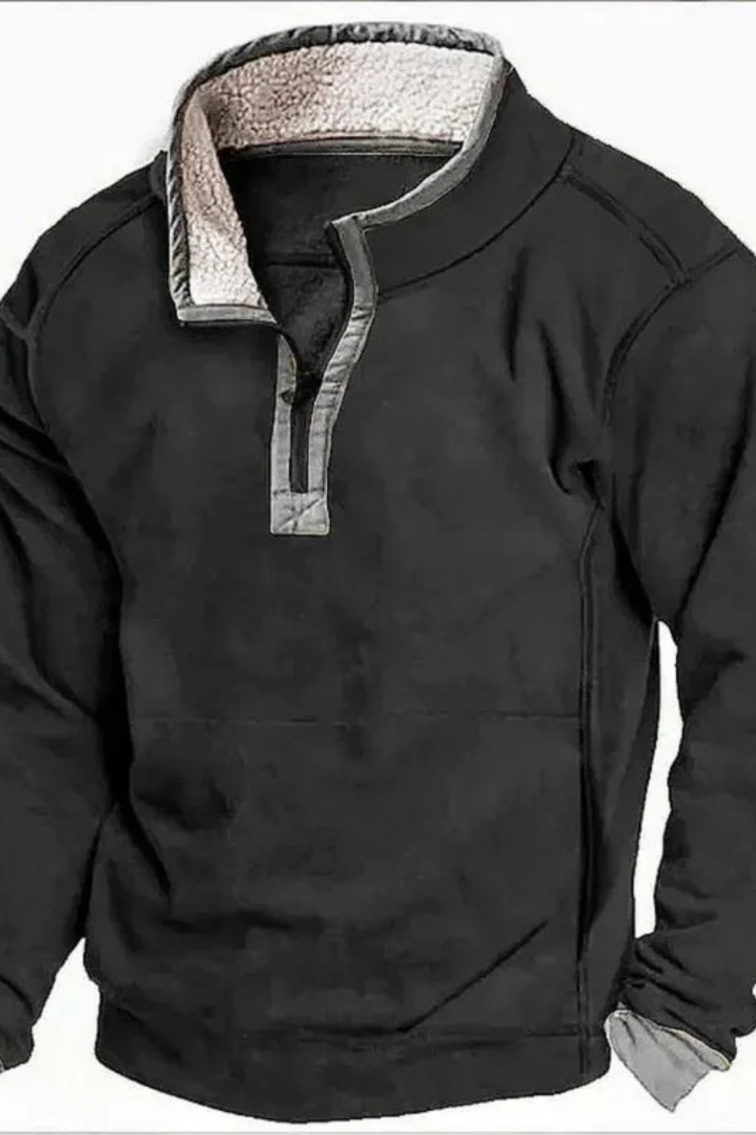 Piolo Fleece-Hemd - Schwarz