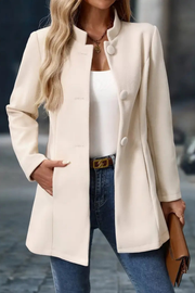 Claire Elegante Jacke - Beige