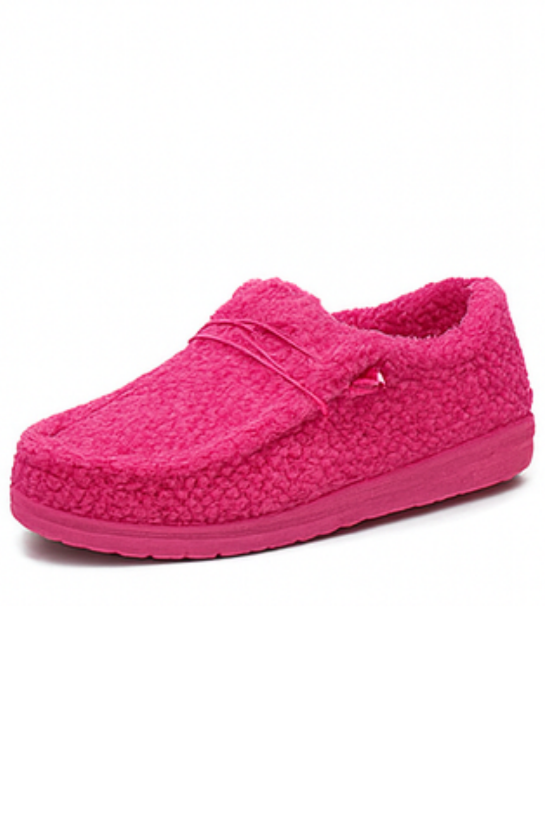 Winnie Warme Teddy Slippers - Rosa