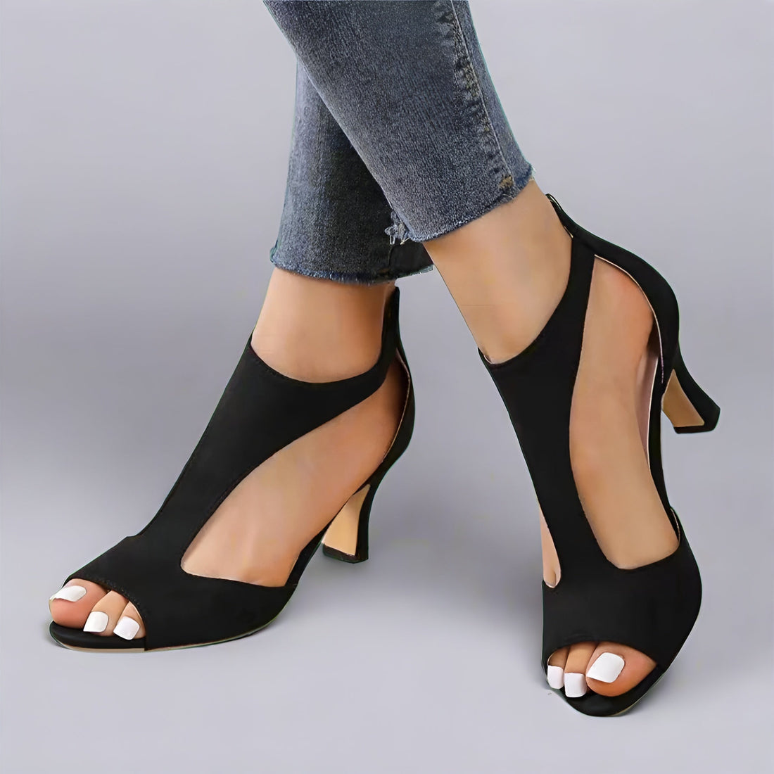 Britta™ | Orthopädische Sandaletten mit Absatz aus hochwertigem Material