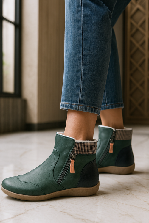 Geordie | Waterproof Orthopedic Leather Boots