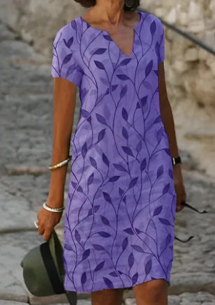 Josette | Elegantes Kleid mit V-Ausschnitt