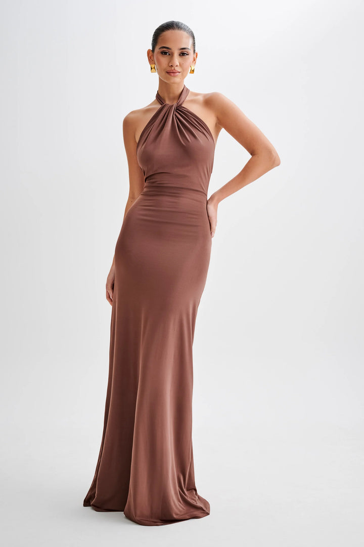 Jianna™ | Elegantes Neckholder-Kleid