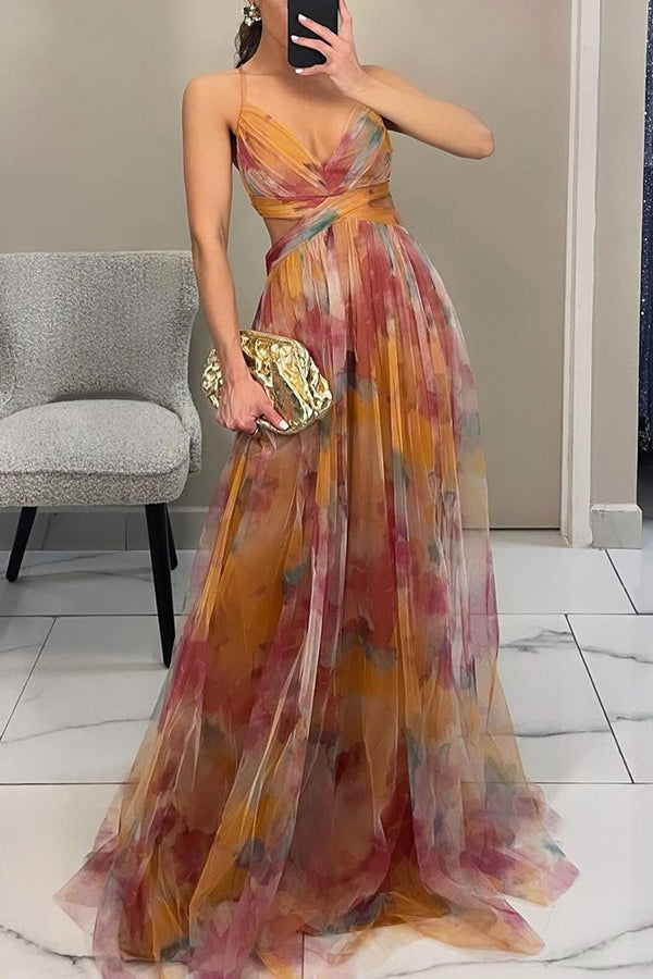 Elanisse | Atemberaubendes Floral Maxikleid