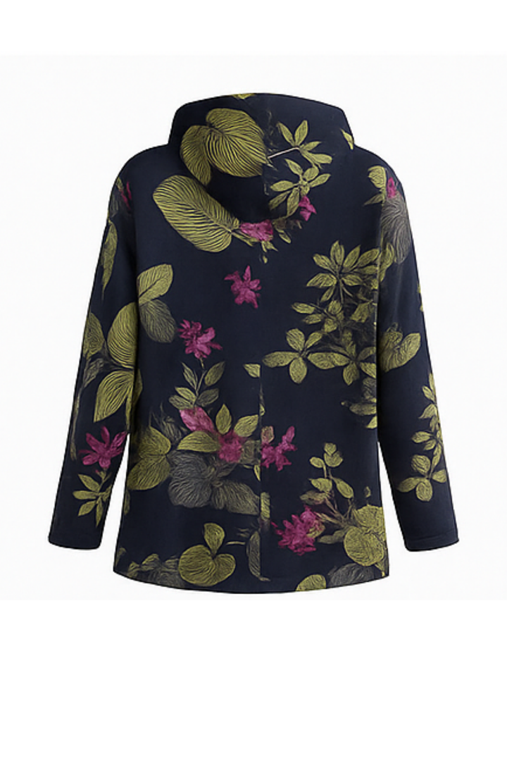 Lamelia Jacke mit Fleecefutter - Dunkelblau