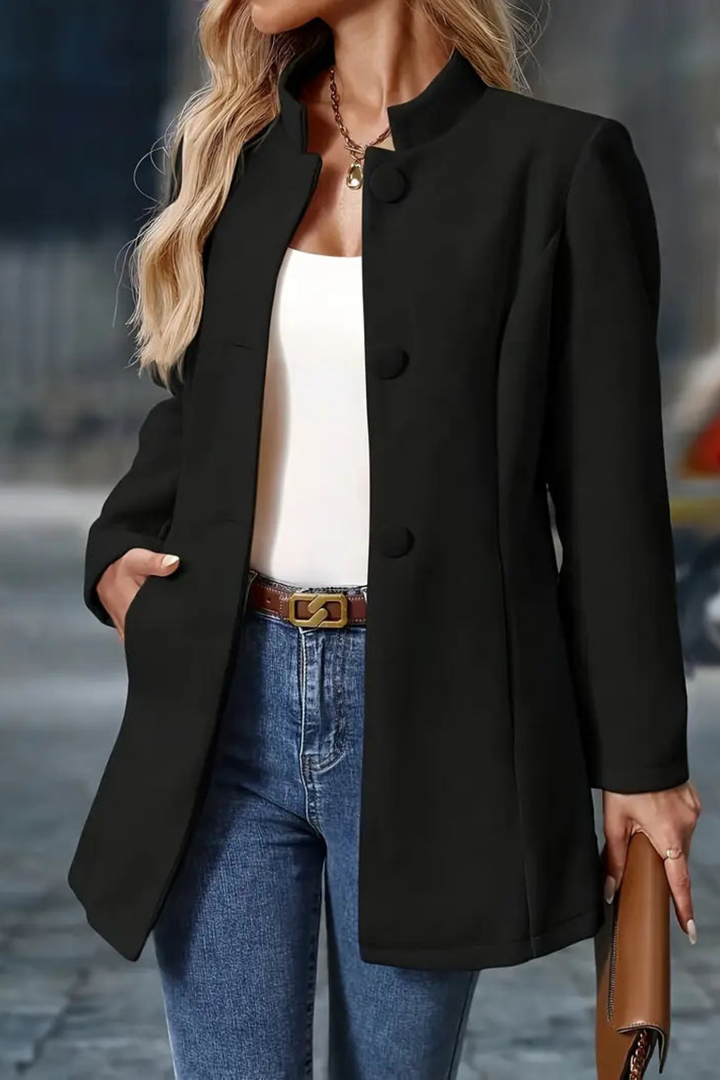 Claire Elegante Jacke - Schwarz