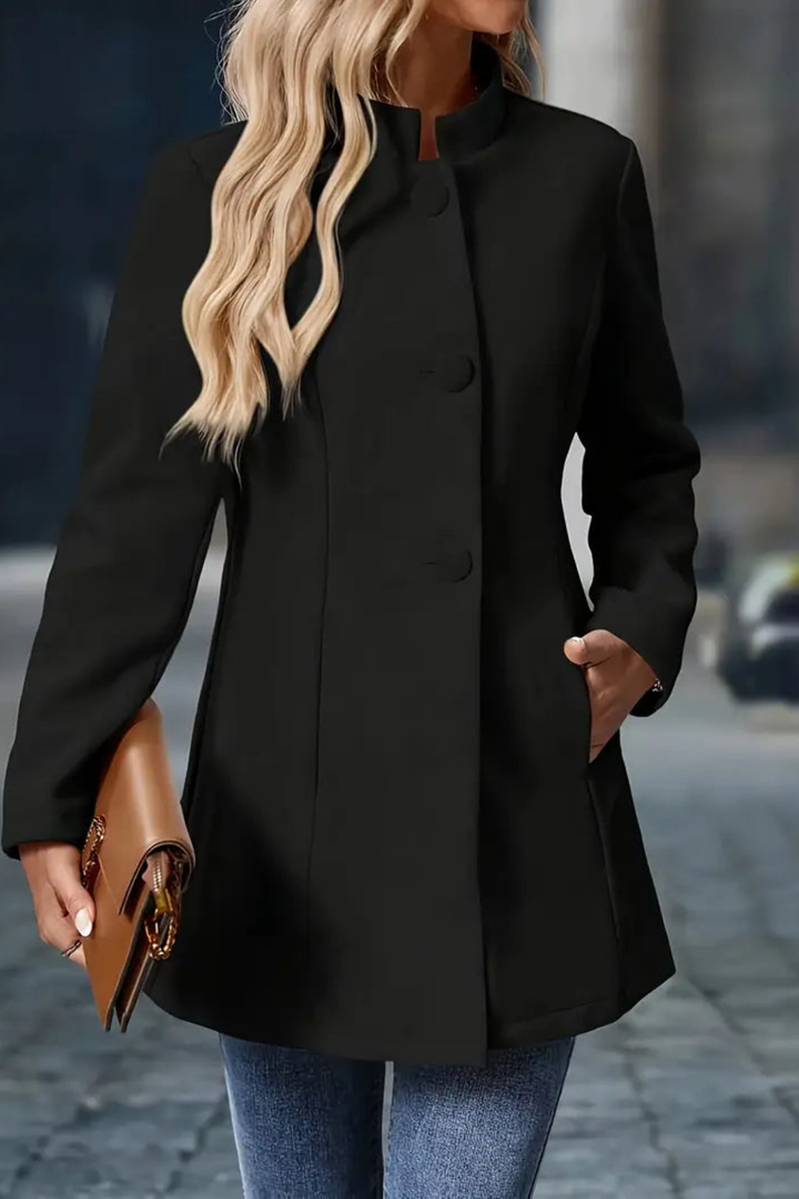 Claire Elegante Jacke - Schwarz