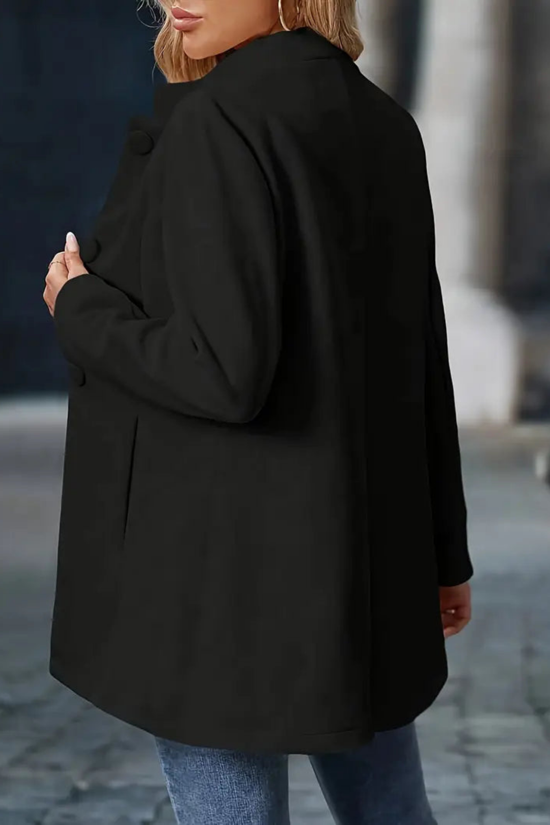 Claire Elegante Jacke - Schwarz