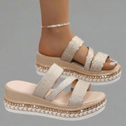 Laila™ | Bequeme Keilsandalen aus Premiummaterial