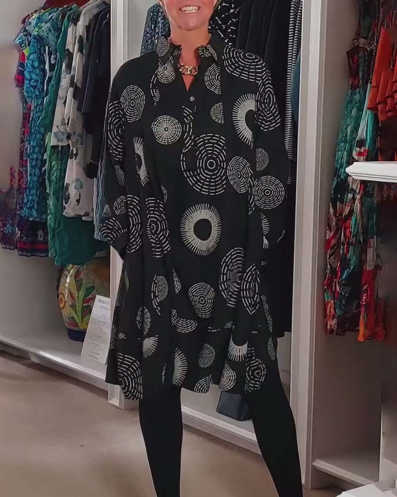 Alvaya | Geo-Chic Wickelkleid