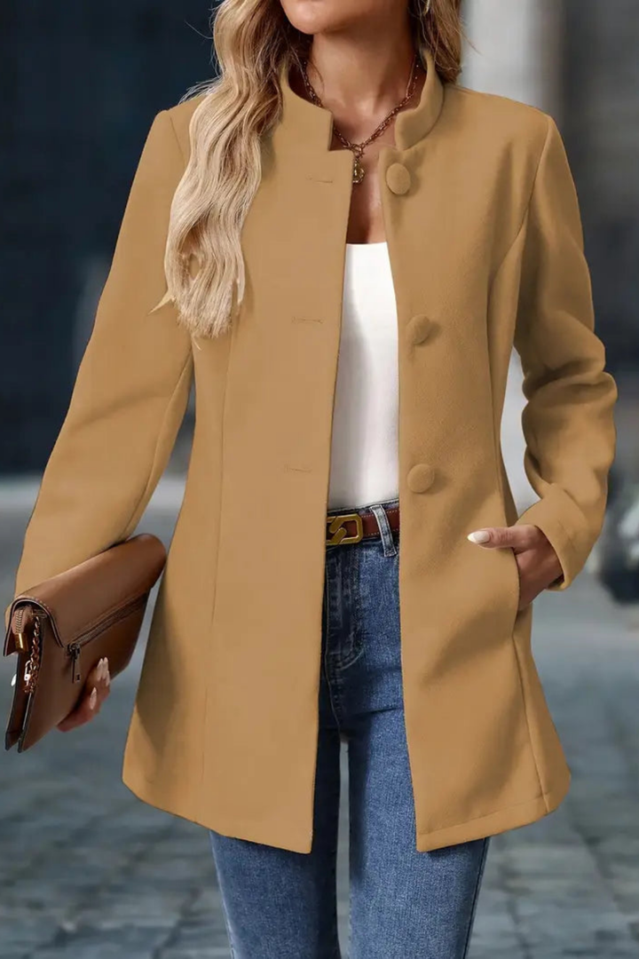 Claire Elegante Jacke - Braun