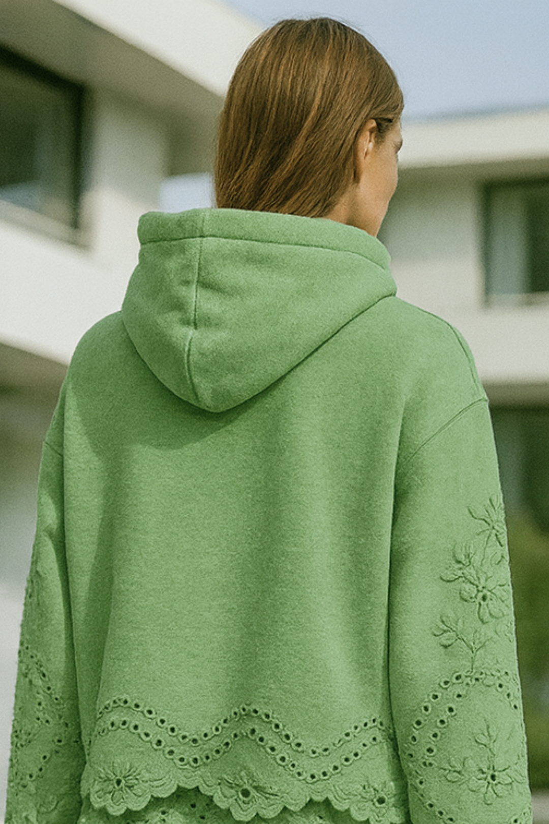 Lucia | Jumper mit Spitzen-Details