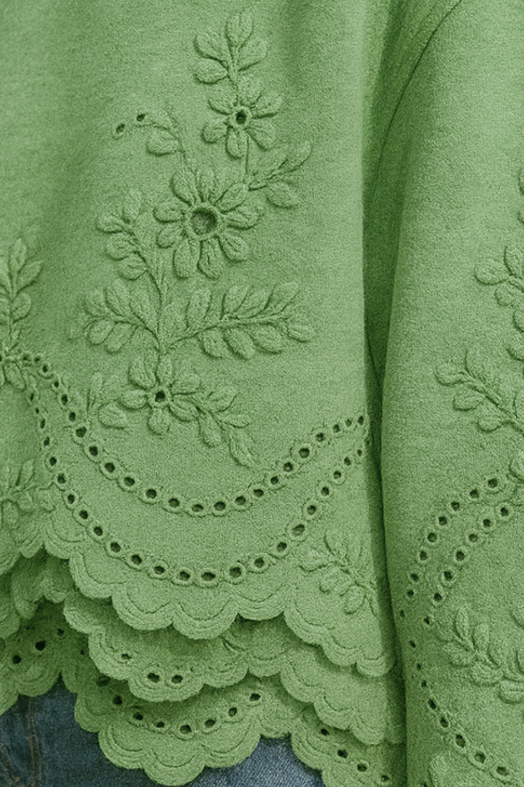 Lucia | Jumper mit Spitzen-Details