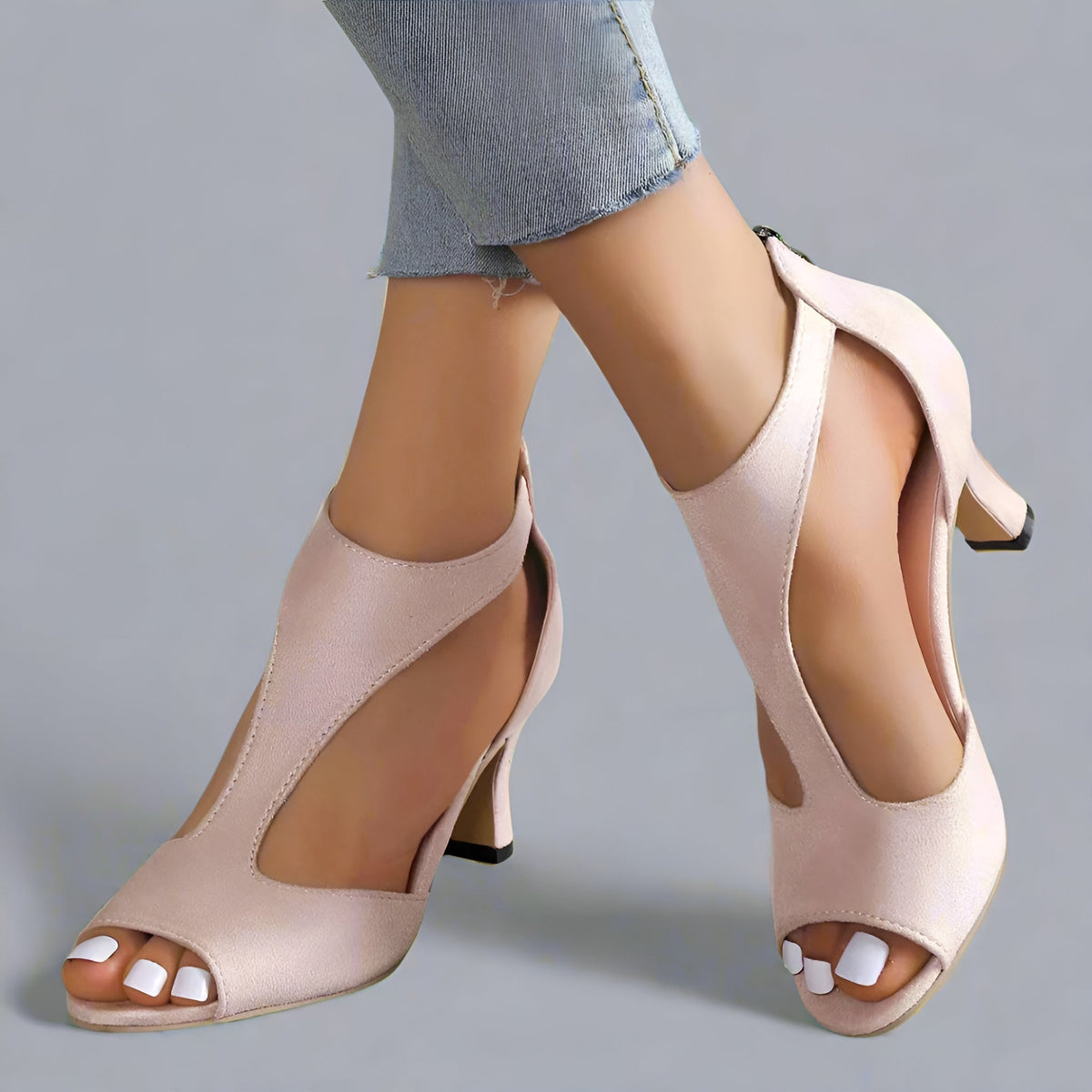 Britta™ | Orthopädische Sandaletten mit Absatz aus hochwertigem Material