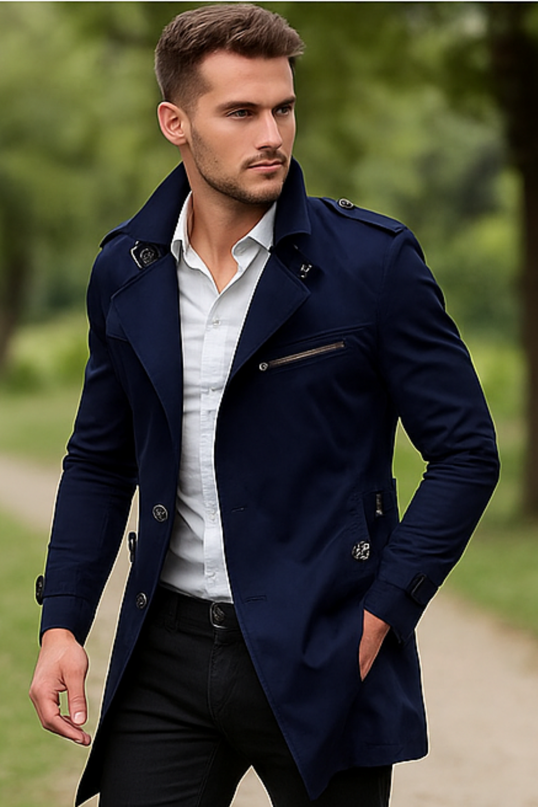 Johnson Premium Jacke für Herren - Blau