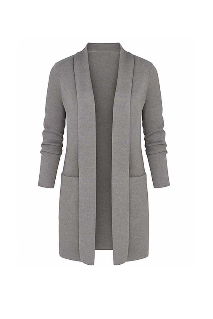 Nisha Langer Cardigan - Grau