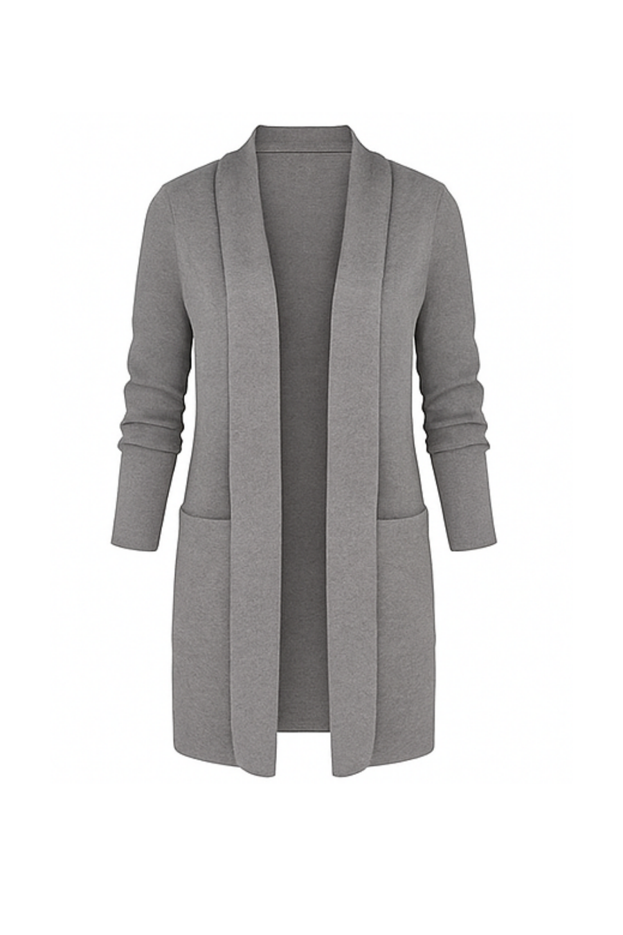 Nisha Long Cardigan Gray