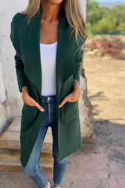 Nisha Langer Cardigan - Grün