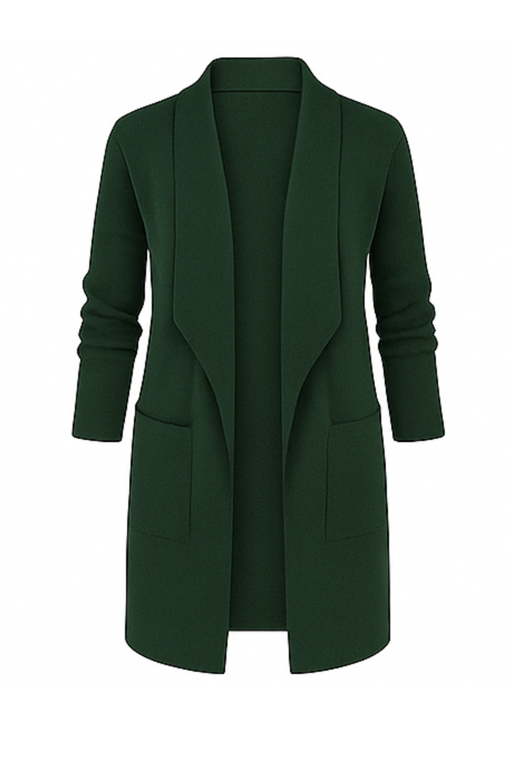 Nisha Langer Cardigan | Grün