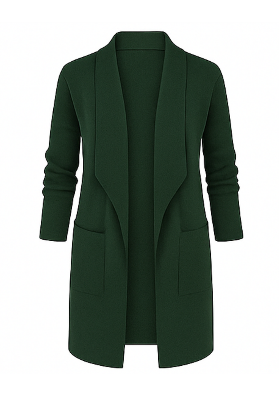 Nisha Long Cardigan Green